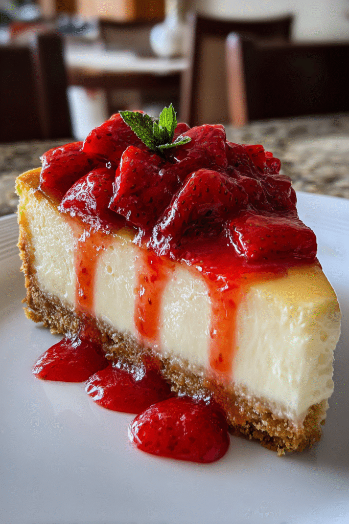 Keto Cheesecake Recipe: 3 Amazing Low-Carb Steps 13 Slice of keto cheesecake with raspberries